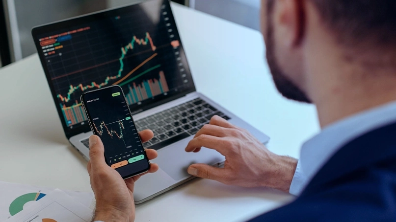 Panel de control de trading de ByteRoxe